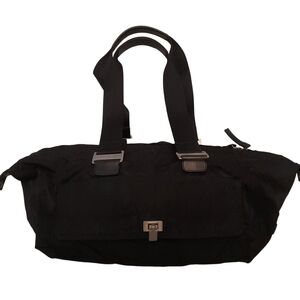Agnes B Voyage Nylon Shoulder Tote Y2k Bag